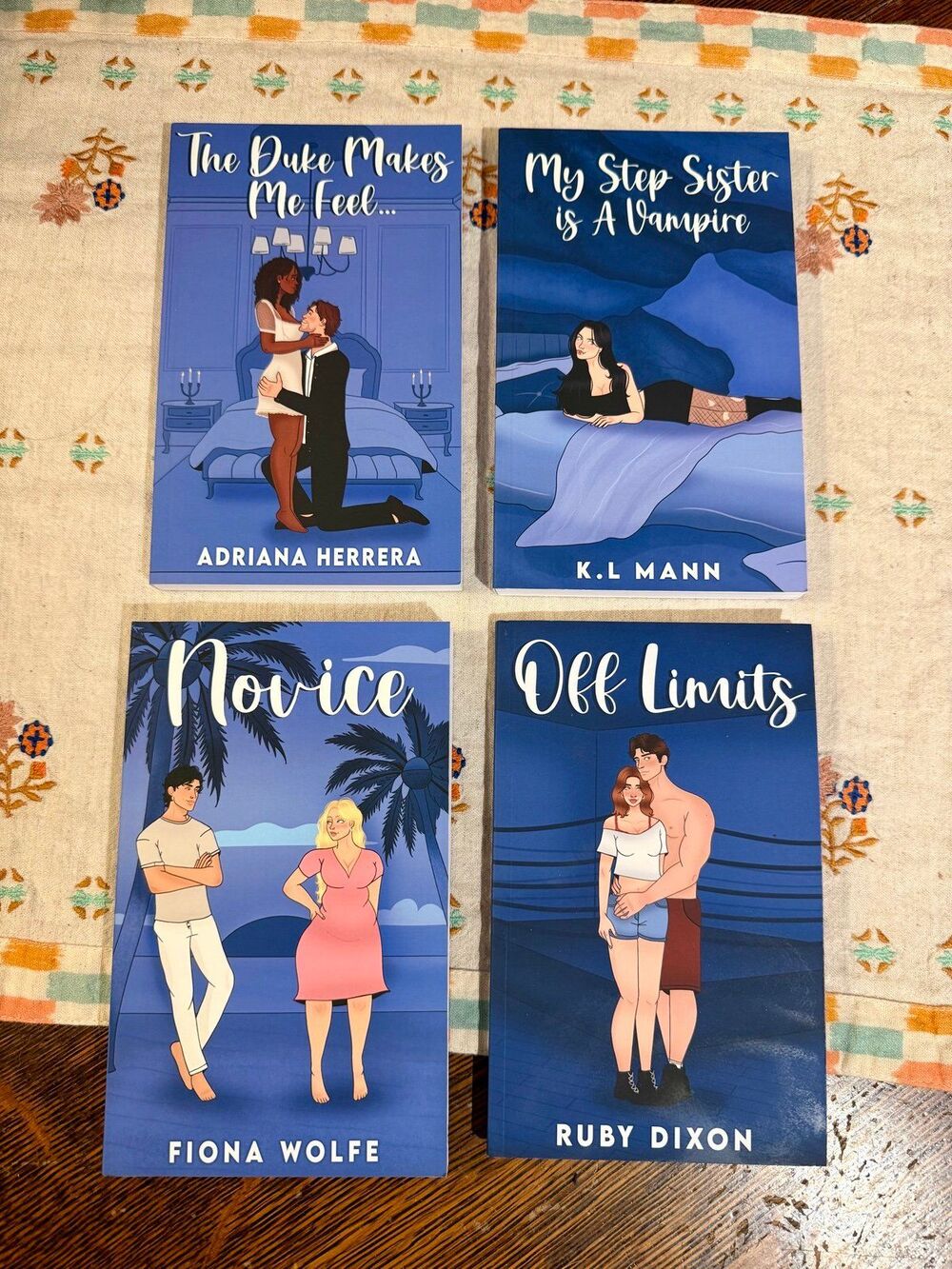 Probably Smut Romance Book Set: Novice, Off Limits, My Duke Makes Me Feel